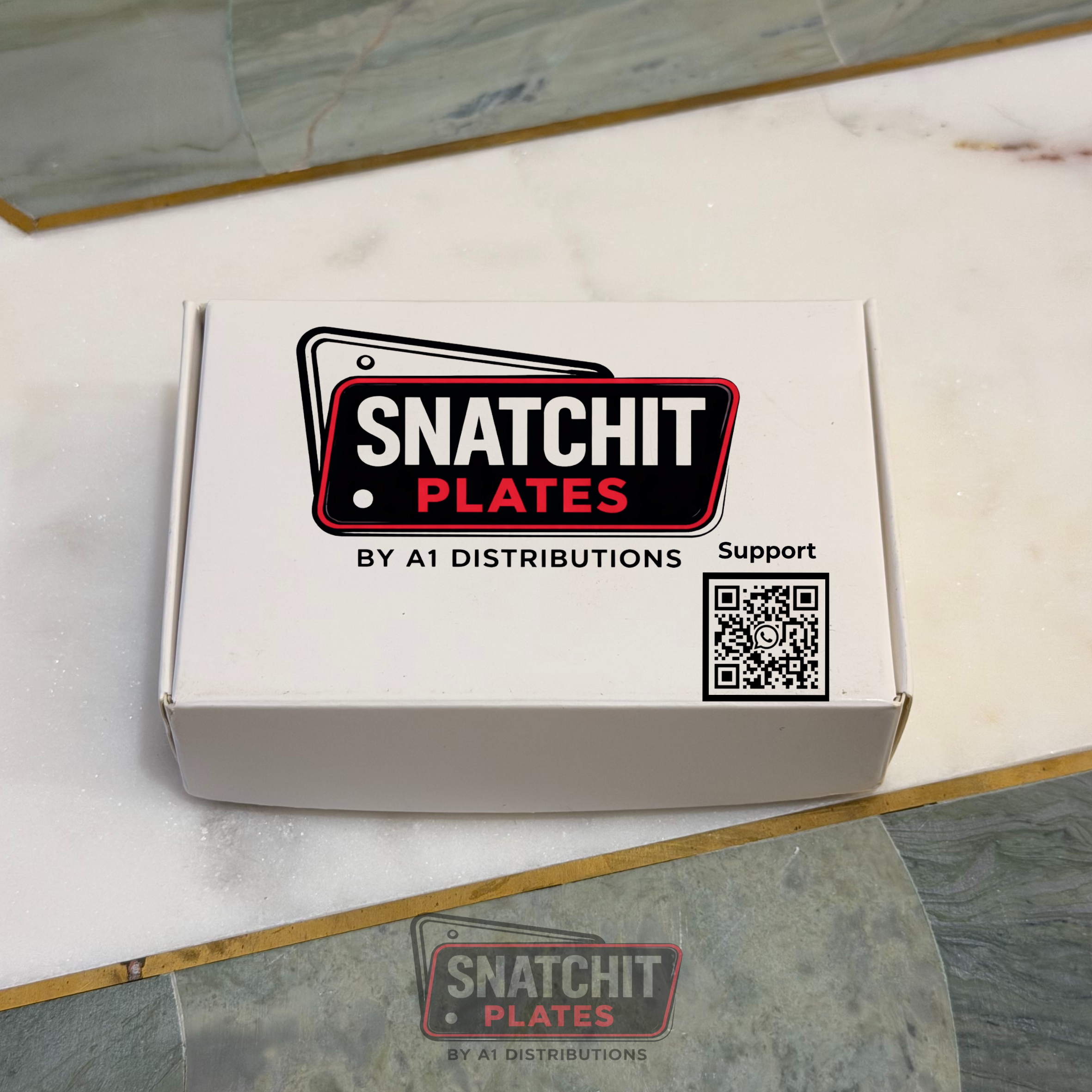 Snatchit Magnetic License Plate Holder