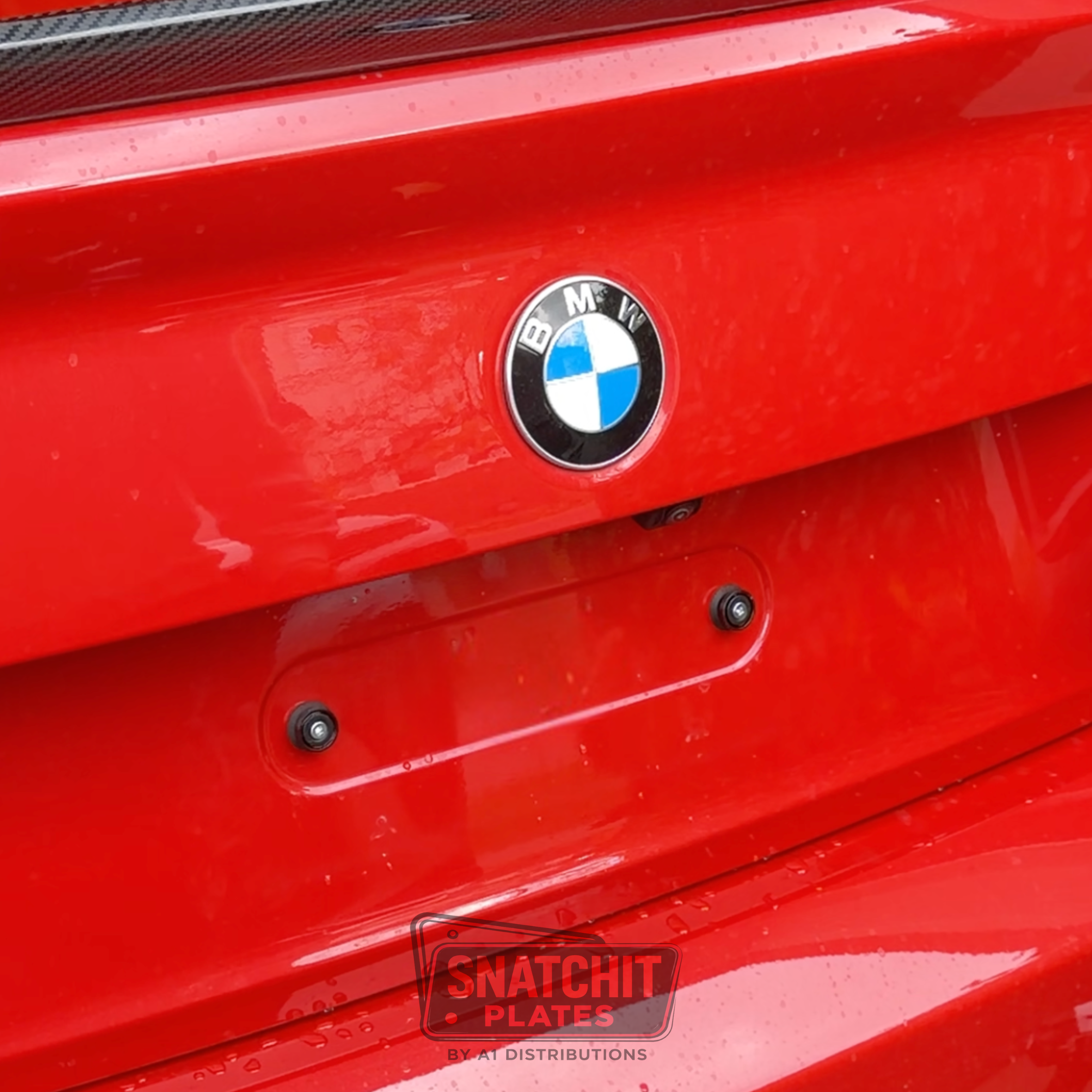Snatchit Magnetic License Plate Holder